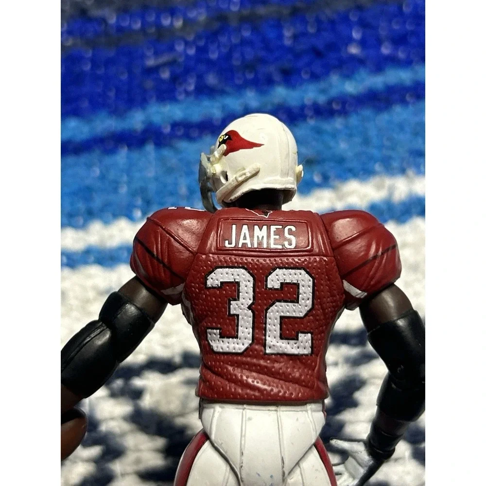 Edgerrin James Gracelyn Toys Re Plays NFL Arizona Cardinals 2007 Figure Football